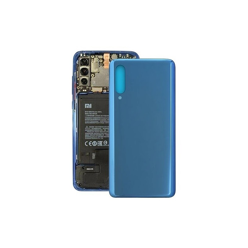 TAPA DE BATERÍA MI 9 AZUL