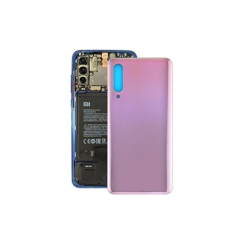 TAPA DE BATERÍA MI 9 ROSA