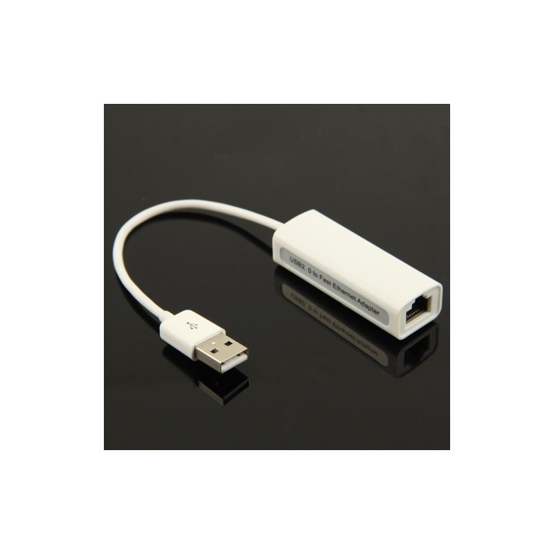 ADAPTADOR ETHERNET RJ45 A USB 2.0